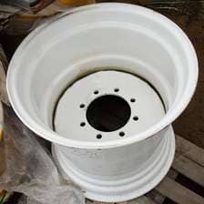 Колесный диск Китай КЗС-8 25х26/8х275 D221 ET30 белый без вент.